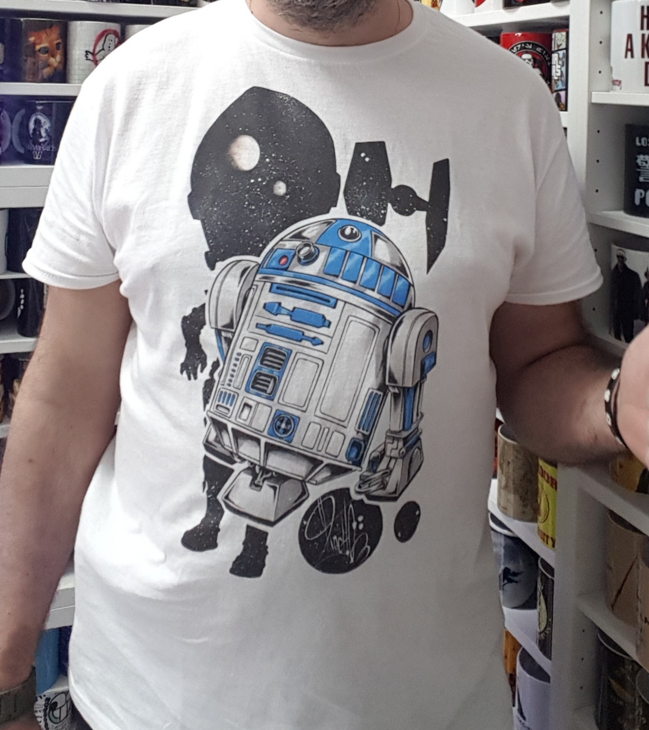 Camiseta R2 D2