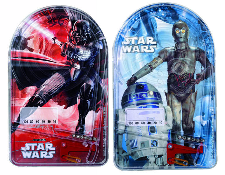 Pack Mini Flipper Darth Vader & R2 D2 + C 3PO